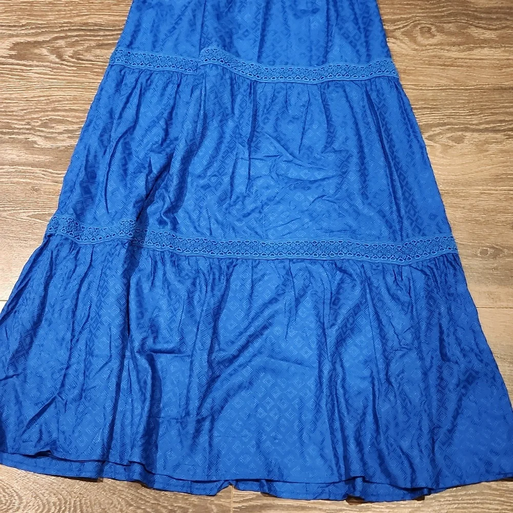❤️ NWT! JOIE MAXI DRESS, LACE TRIM, COTTON, XS - Picture 3 of 9